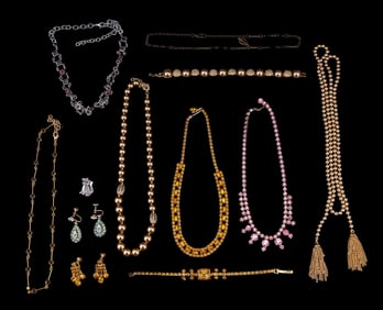 Vintage Rhinestone Costume Jewelry