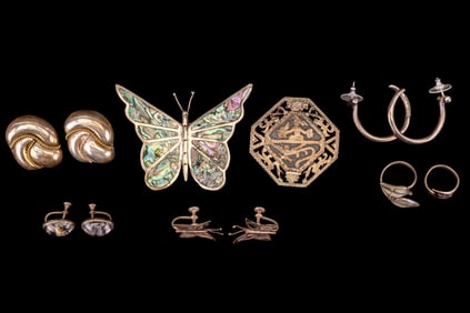 Mexico and Siam Sterling Jewelry