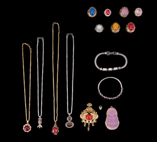 Chinese Pendants, Bracelets, and Rings