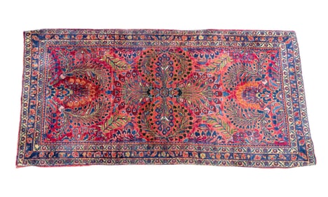Antique Persian Sarouk Rug