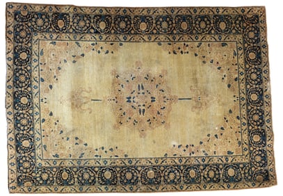 Antique Persian Tabriz Rug
