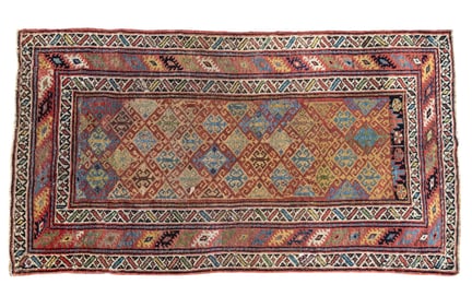 Antique Caucasian Rug