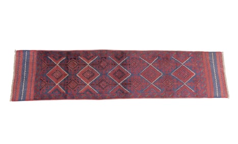 Handmade Baluchi Rug / Runner ~8.75' L