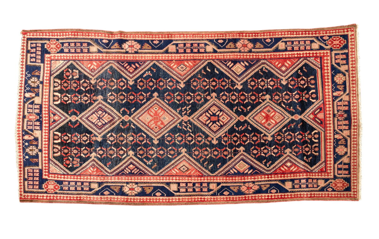 Oriental Rug ~5' x 9' Red and Black (1 of 12)