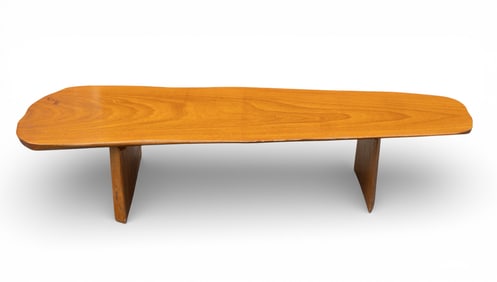 Walnut Freeform Coffee Table