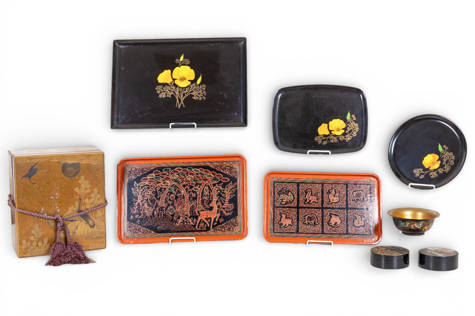 Japanese, Couroc Lacquerware (8) (1 of 20)