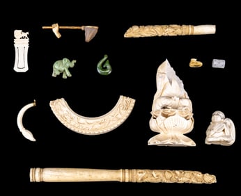 Carved Natural Material Buddha and More