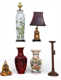 Asian Decorative Items, Vases, Figurines