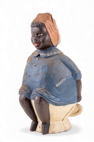 Cast Iron Figural Bank