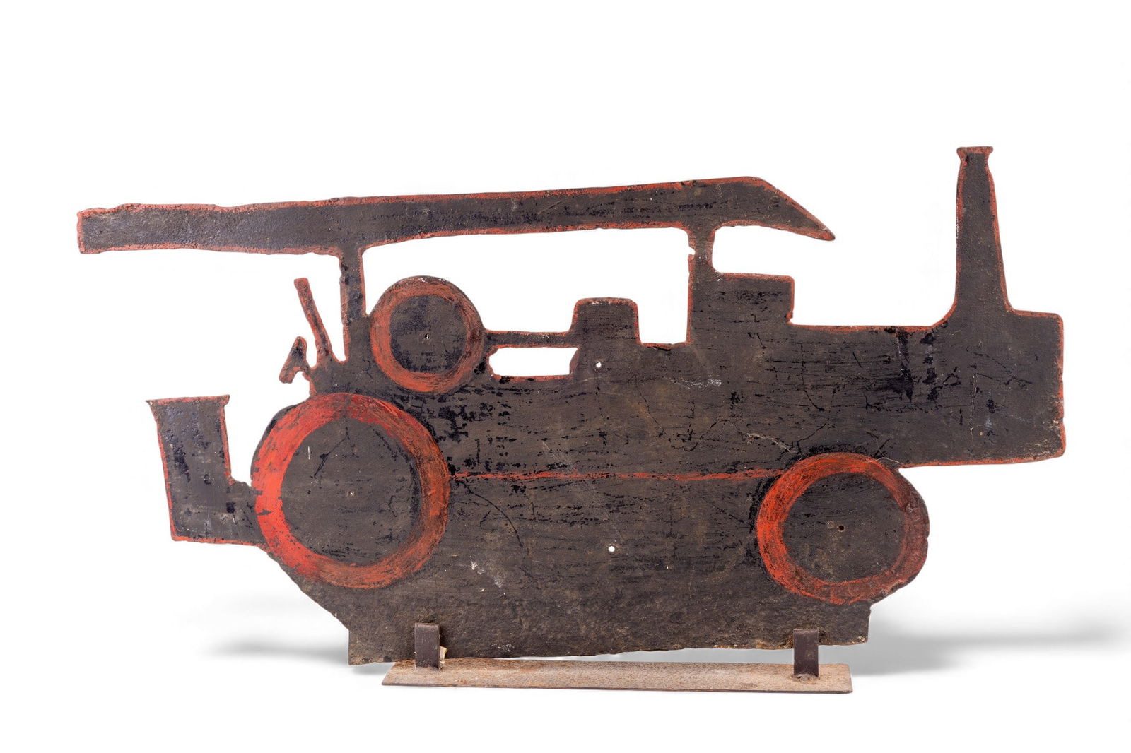 Metal Farm Steam Engine Weather Vane (1 of 8)