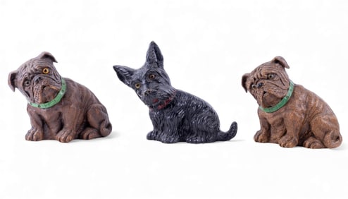 3 Composite Dog Figures