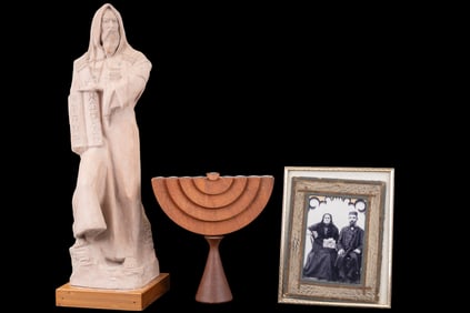 Judaic Grouping (Menorah, Photos, more)