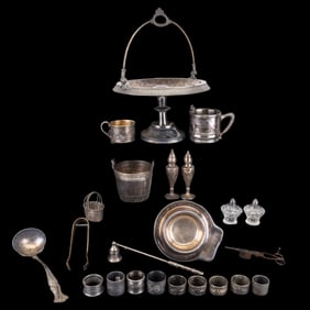 Victorian Silverplate/Silverplate Serving pieces