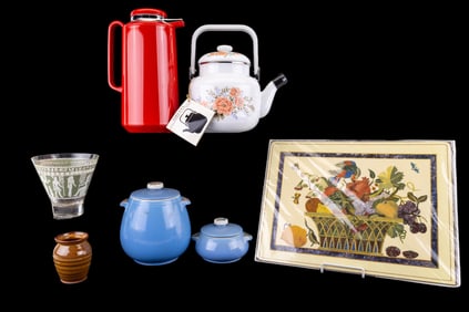 Pimpernel, Hall, Corning, & Other Vintage Kitchen