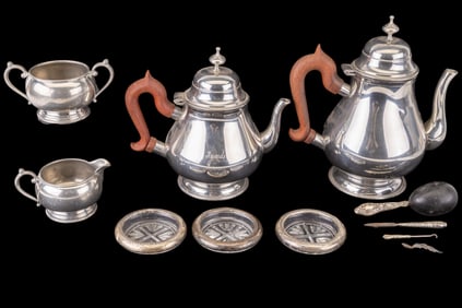 Pewter & Sterling Tableware