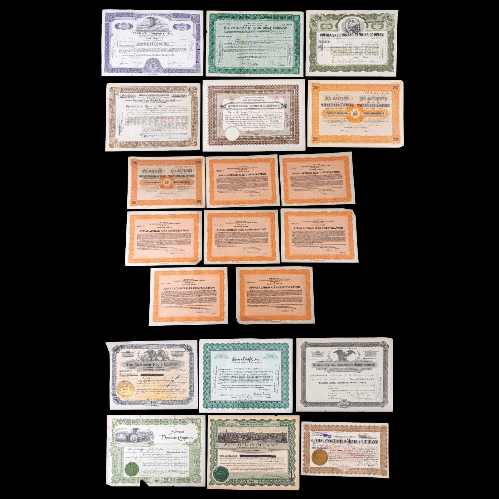 Antique & other Mining Stock Certificates (1 of 7)