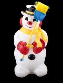 Vintage Frosty the Snowman Blow Mold