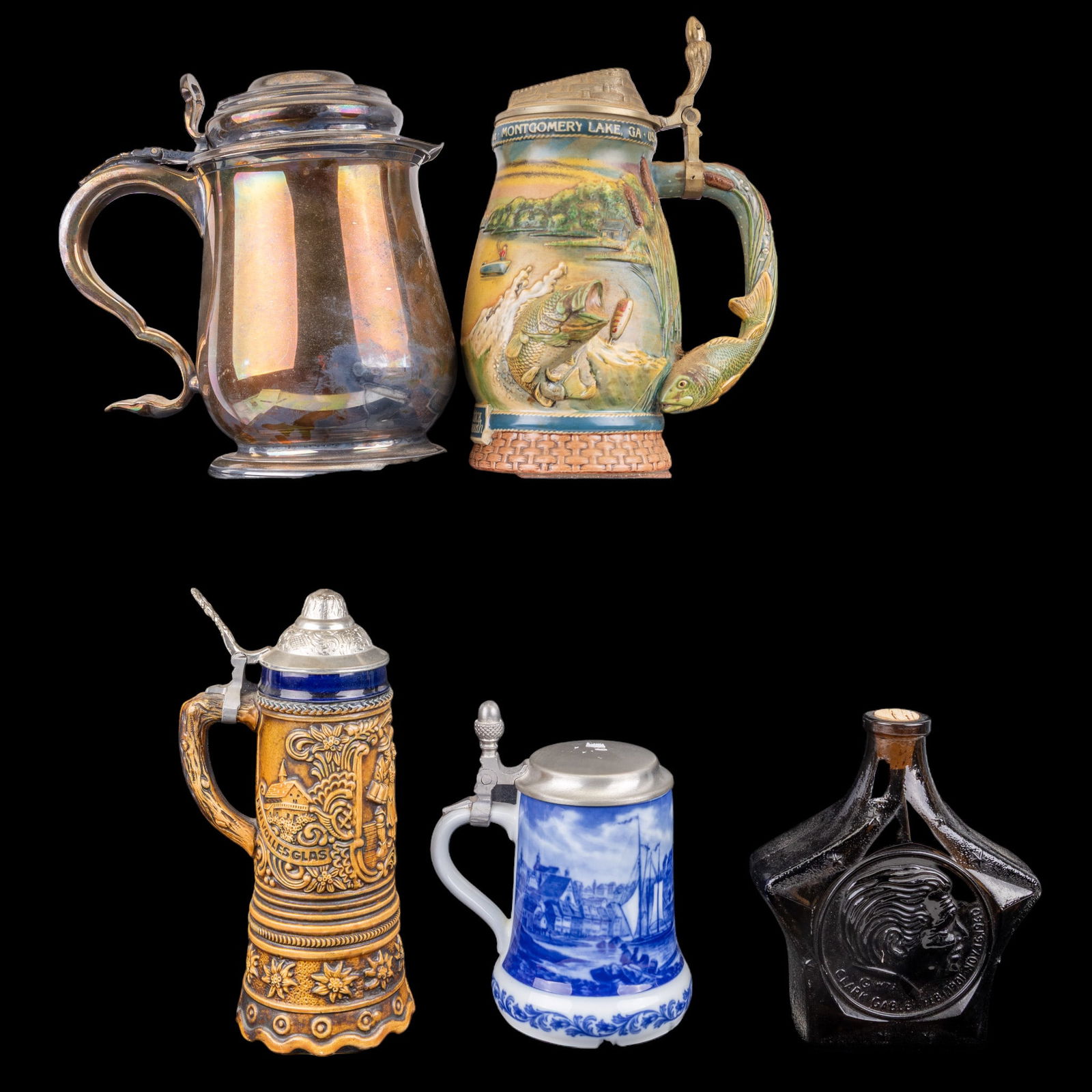 Assorted German-Style Steins (1 of 20)