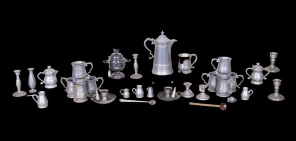 Pewter Coffee Set and More