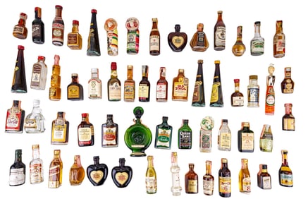 Estate Liquor and Liqueur Miniatures