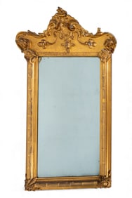 Carved & Gilded Wall Mirror