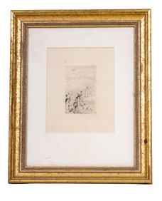 Pierre-Auguste Renoir Etching
