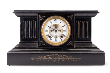 W.M.L. Gilbert Winsted Marble Mantle Clock