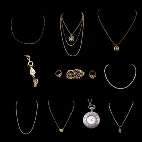 Vintage Estate Gold Tone, more Jewelry