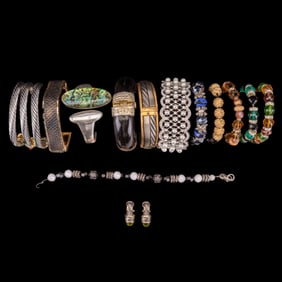 Cuff and Stretch Bracelets