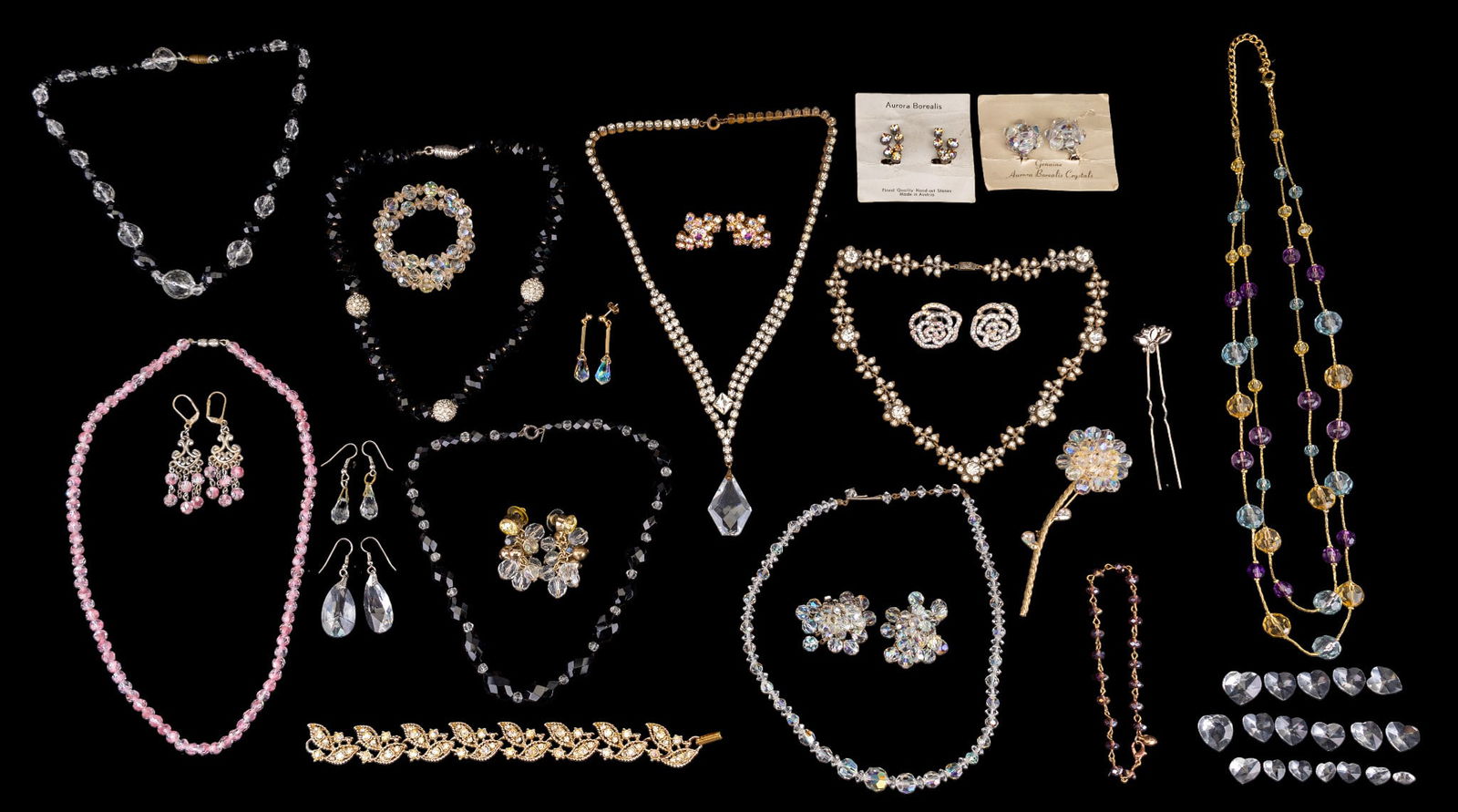 Facet Cut Crystal Jewelry (1 of 20)