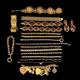 Vintage Gold Tone Bracelets