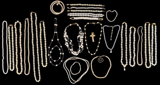 Costume Pearl Jewelry