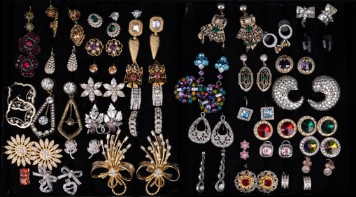 Heidi Daus and Other Costume Earrings