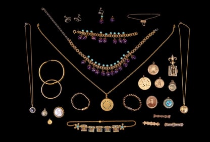 Victorian and Art Deco GF and GE Jewelry