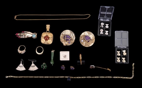 Gold Tone Sterling Silver Jewelry