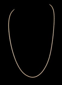 10K Gold Braided Twist Chain