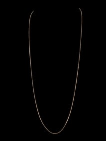 14K Gold Italian Petite Necklace