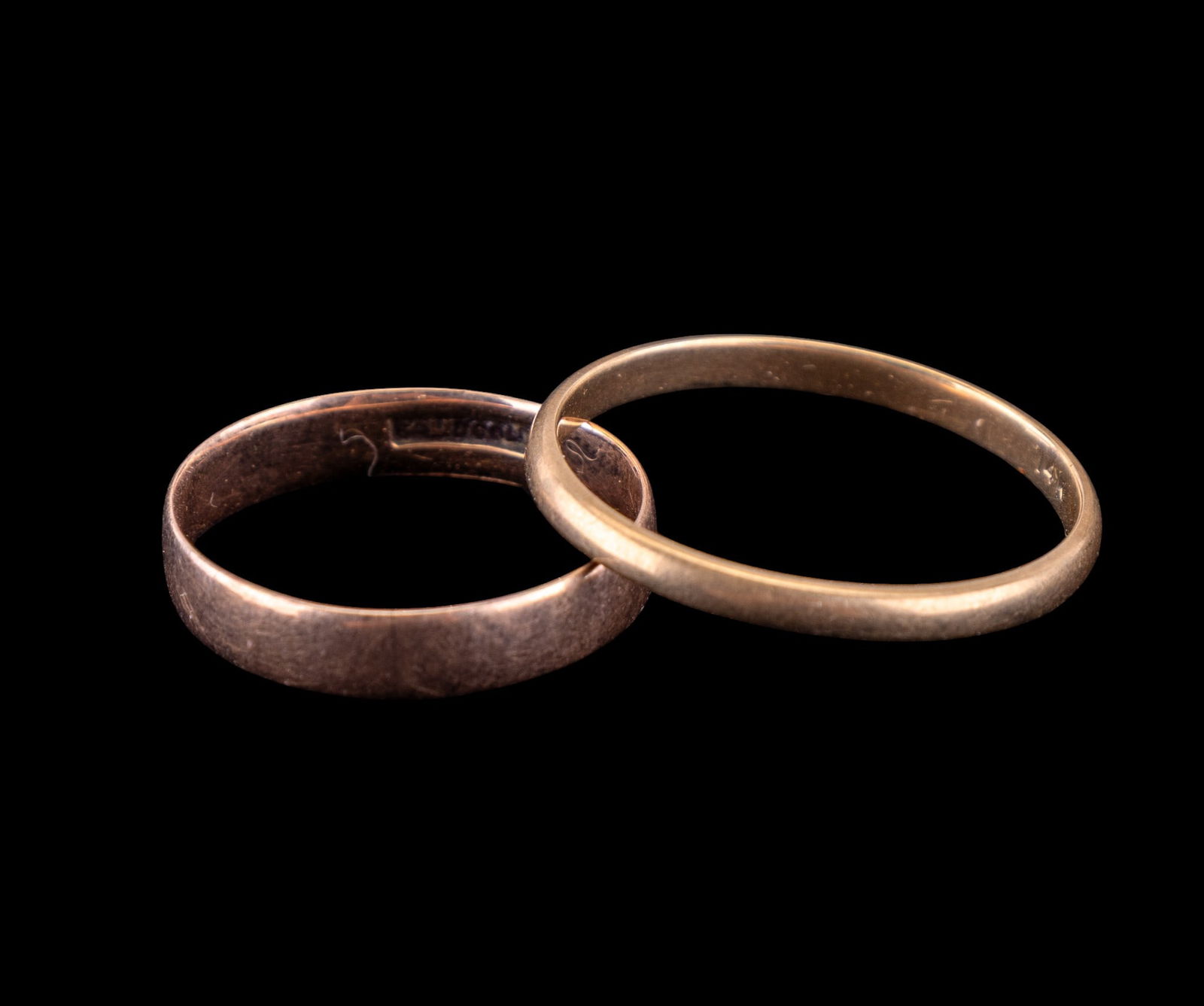 Vintage 14K Gold Wedding Band, Solid Gold Ring (2) (1 of 12)