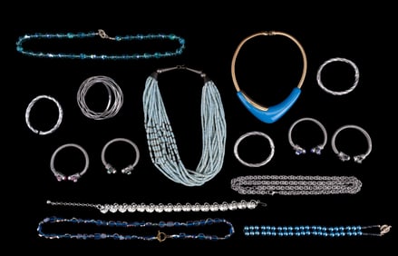 Designer Style Necklace + Bracelets