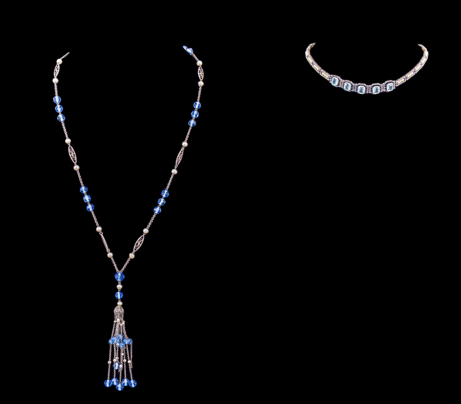 Pair of Antique Necklaces (1 of 8)