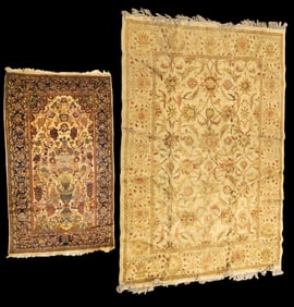 Persian Area Rug, Hand-knotted Floral Rug