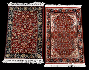 2 Handwoven Area Rugs