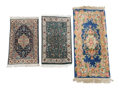 Chinese Art Deco Rug, Smaller Mats