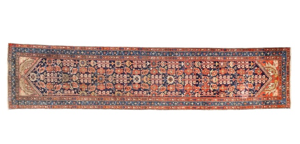 Antique Persian Hamadan Runner