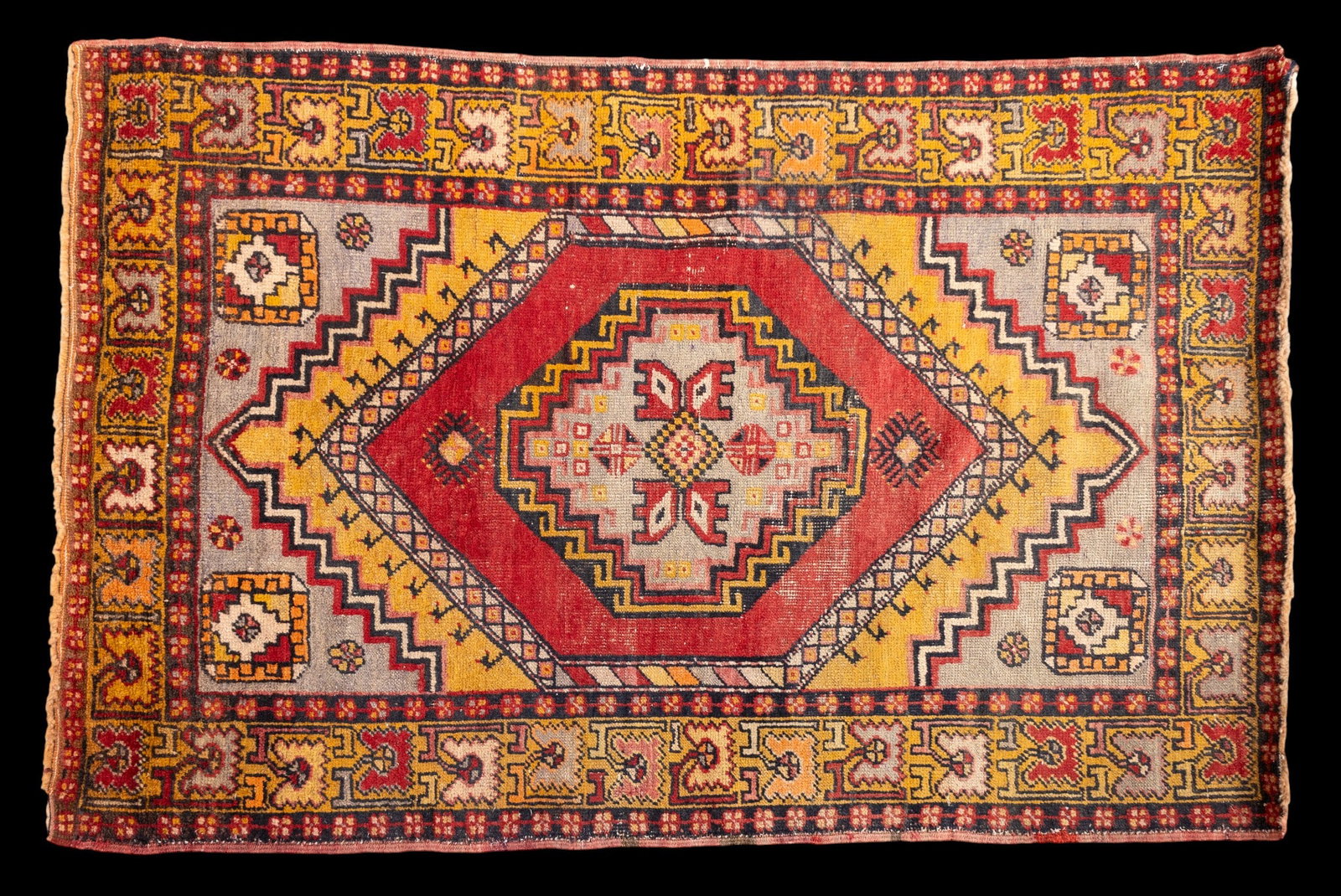 Antique Turkish Oushak Rug (1 of 13)