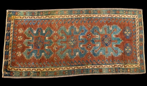 Antique Caucasian Rug