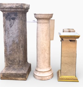 Decorative Pedestals (3)