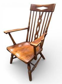 Cushman Colonial Banister Back Wood Chair 6182