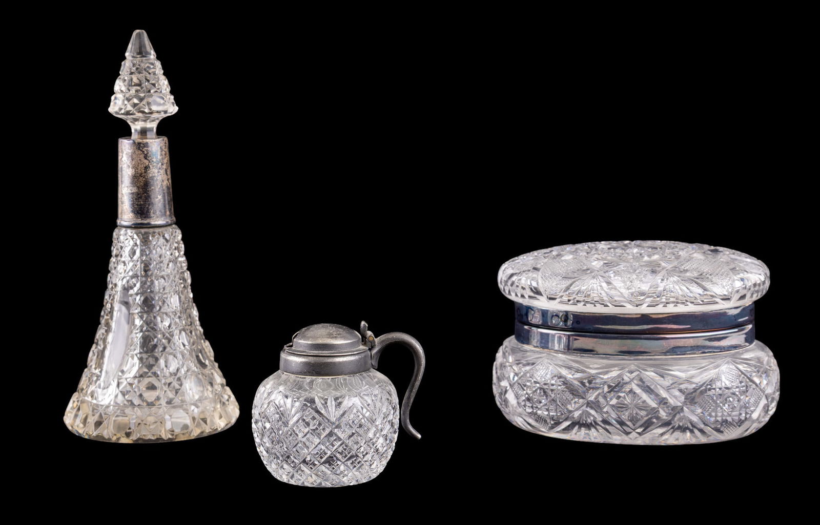 Antique & Early Crystal, English Sterling Top (3) (1 of 20)