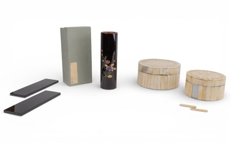 Carved Bone Nesting Boxes, more